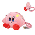 Star Kirby Cartoon Fashion Character Backpack Children Casual Plush Backpack Cute Kindergarten Boy and Girl Schoolbag Gift