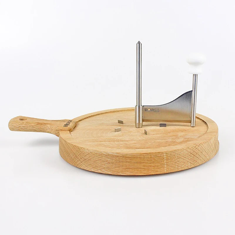 NEW Cheese Cheese Cutting Wooden Rotary Shaver Manual Kitchen Baking Chocolate Chip Scraper Flower Cutter Cheese Shredder