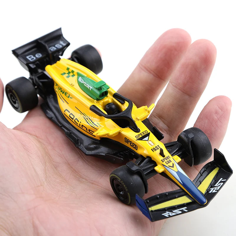 (bagged)1:43 Formula DIECAST Alloy Model Car, Simulated Metal vehicle, children's racing cars, boy's toy model, car ornaments