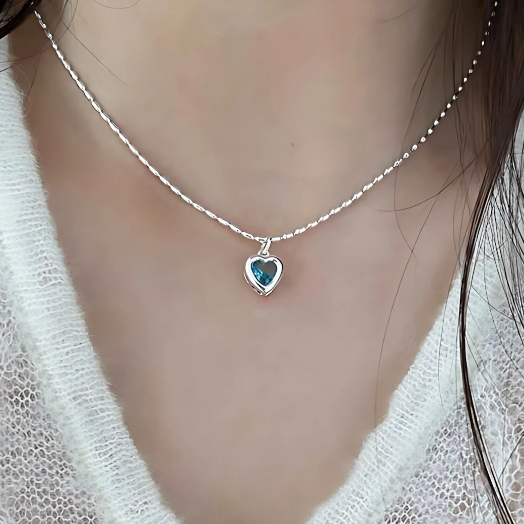 VENTFILLE 925 Sterling Silver Bead Geometry Necklace for Women Girl Korean Design Versatile Choker Jewelry Dropship Wholesale