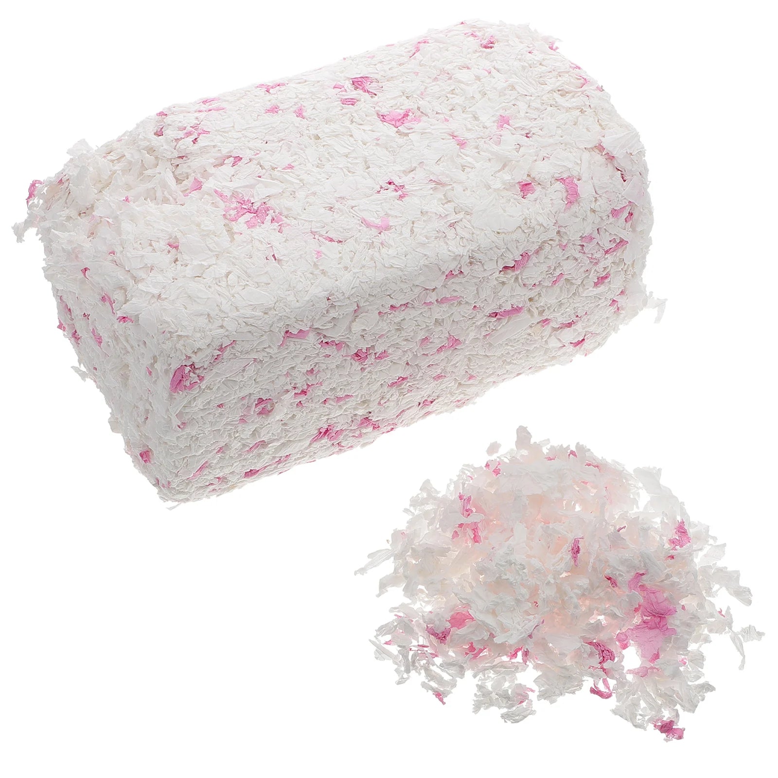 2 Pack Paper Cotton Pad Pet Bedding Material Cage Liner Shavings Rabbit Hamster Small Animal Supplies Mold Inhibiting