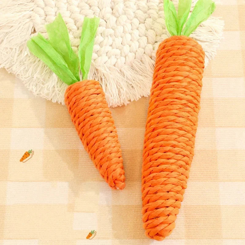 Pet Chew Toys For Ribbit Bunny Hamster Guinea Chinchillas Tooth Cleaning Molar Grinding Toys Pet Supplies