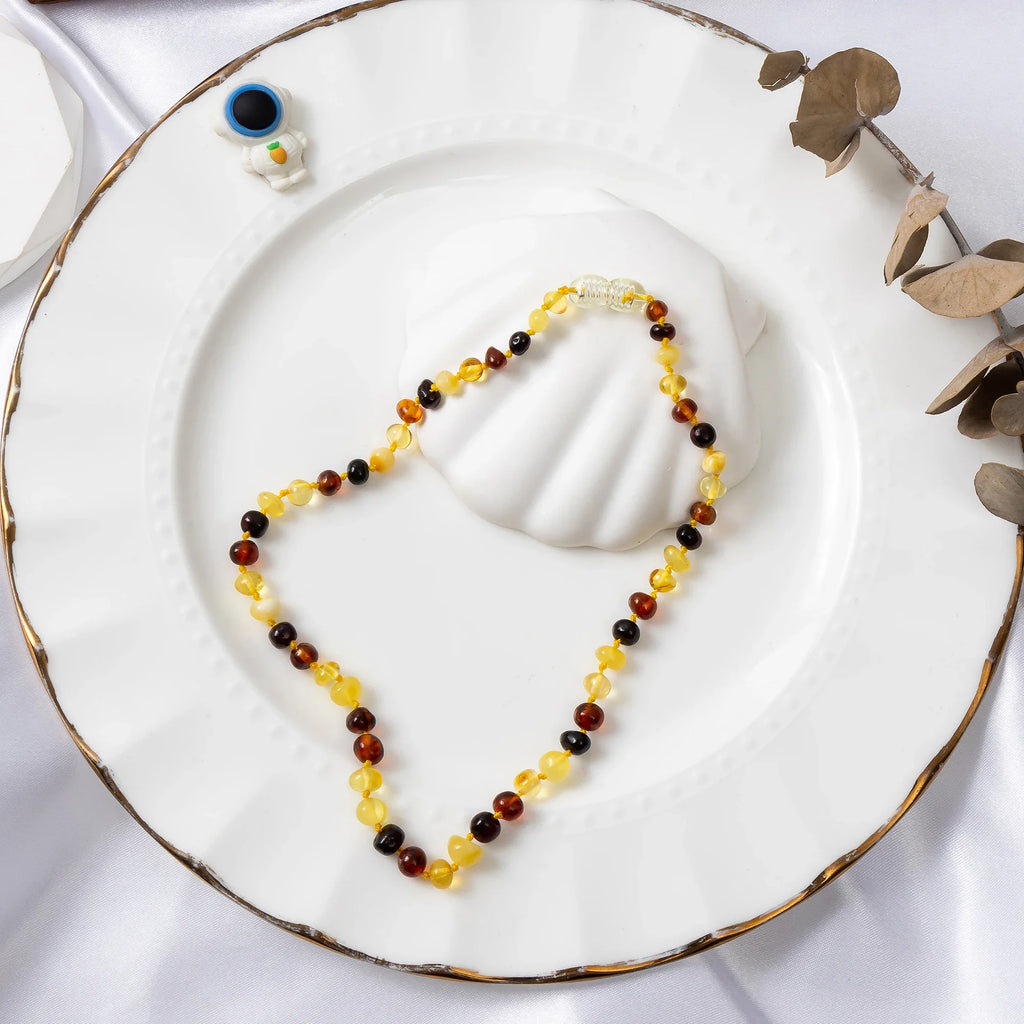 Baltic Amber Necklace - Certified as 100% Authentic Baltic Amber