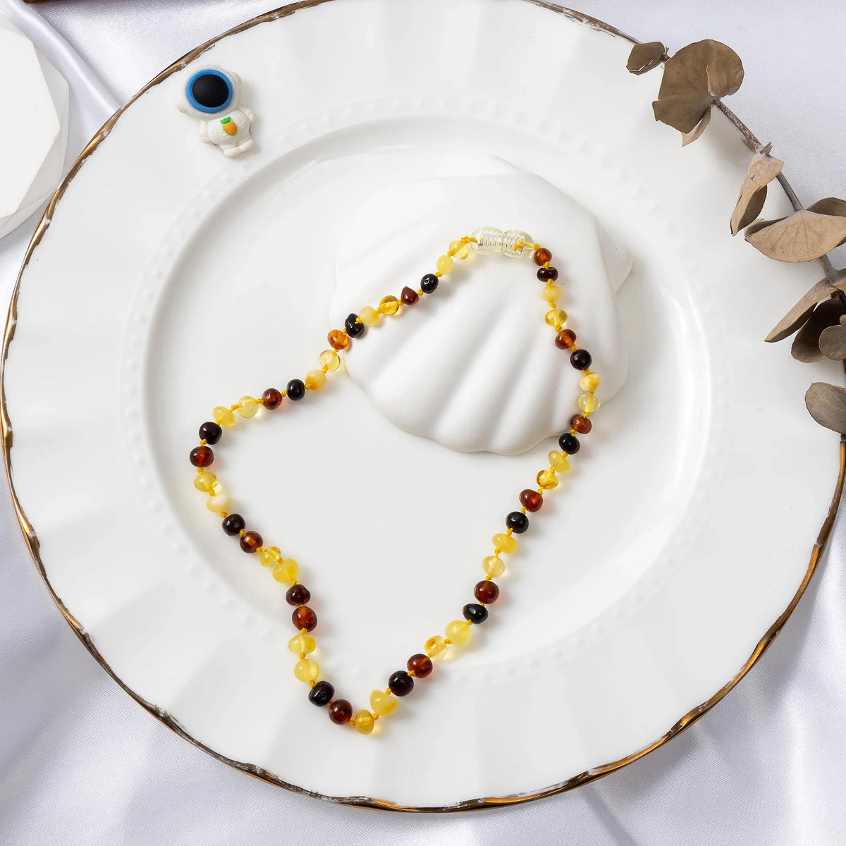 Fashion Natural Baltic Amber Necklace - Lab Tested