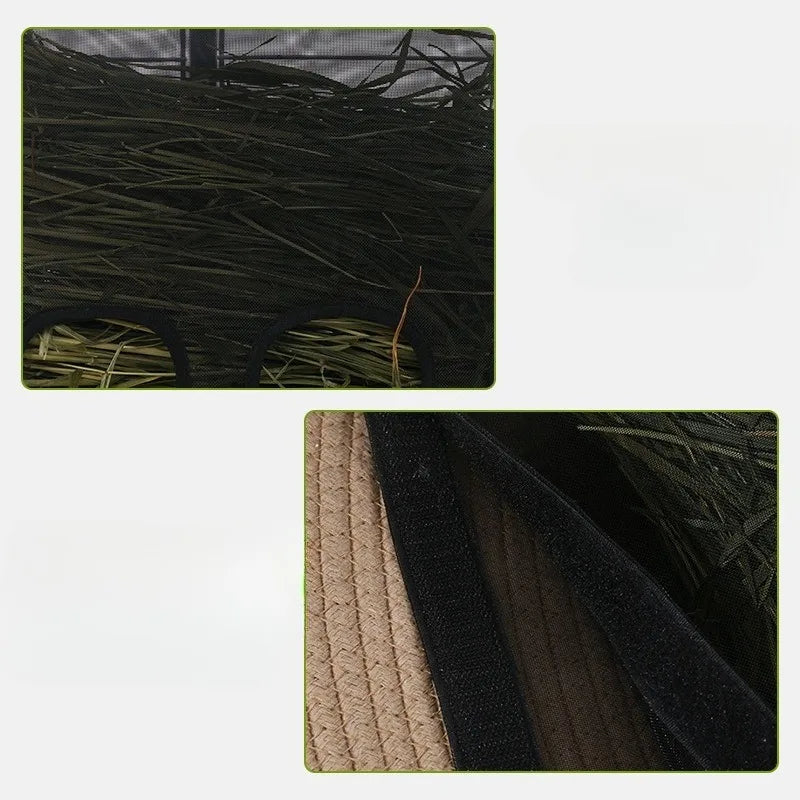 Hanging Hay Bag Small Pet Hay Feeder Storage Pouch for Rabbit Guinea Pig rabbit Cage Hay Bag Pet Supplies