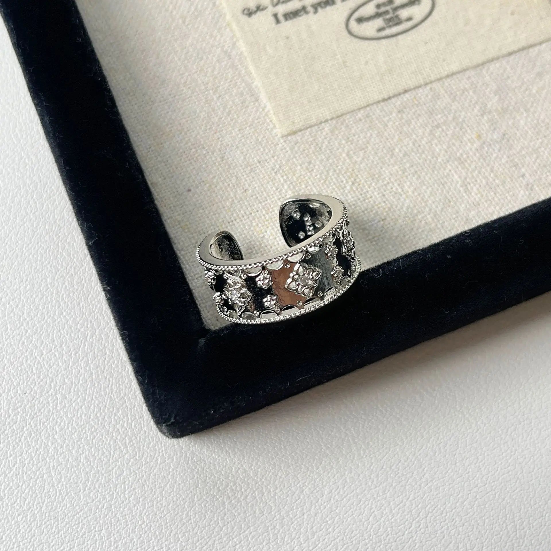 Sam Panda 925 Sterling Rings for Women Fashion Geometric Handmade Irregular Gold Star Ring Simple Fine Jelwery  Christmas Gift