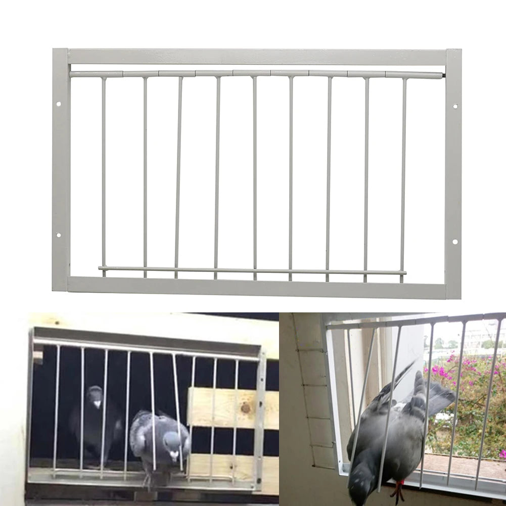 1 Pc Stainless Steel Dovecot Trap Door Pigeon Door Wire Frame Entrance Loft Supplies Racing Bird Catching Cage Nest Door Curtain
