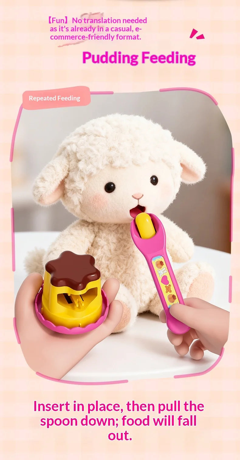 Pudding Feeding Toy Jelly Strawberry Pudding Storage Box Set Toy