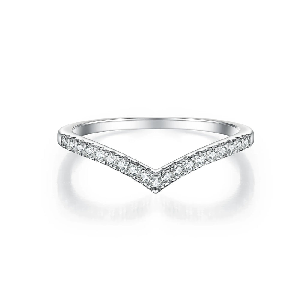 D VVS1 Moissanite Ring 925 Sterling Sliver With GRA Certificate Eternity Band Wedding Engagement Rings For Women And Men