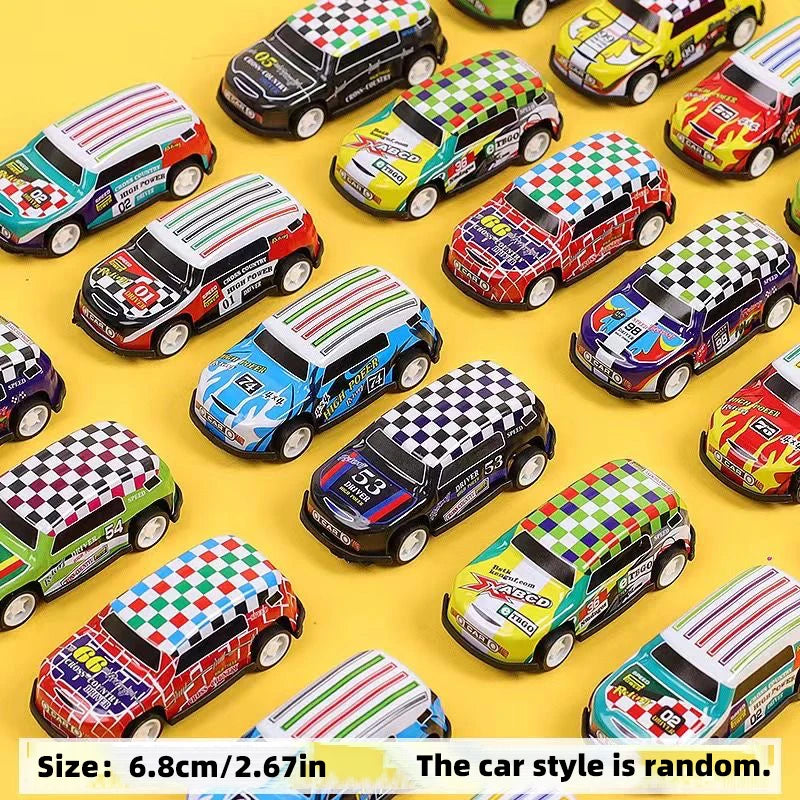 15pcs Children's car sets, alloy car toys, Christmas gift toys, car models, shock-resistant toys