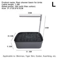 New Automatic Parrot Bird Bath Tub USB Electric Pet Circulating Water Bathtub Shower Fountain Pet Supplies