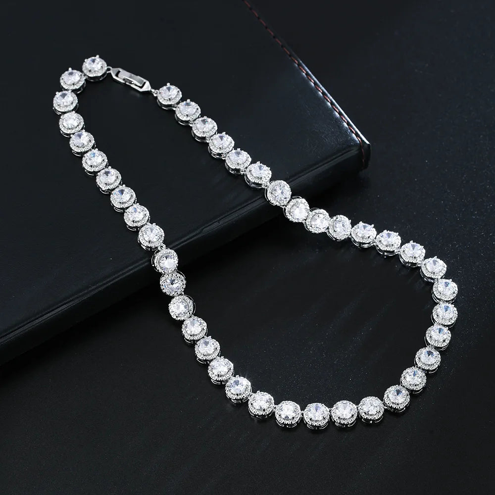 Necklace, Earring Set, Fashionable Accessories, Classic Style, Banquet Gift For Friends