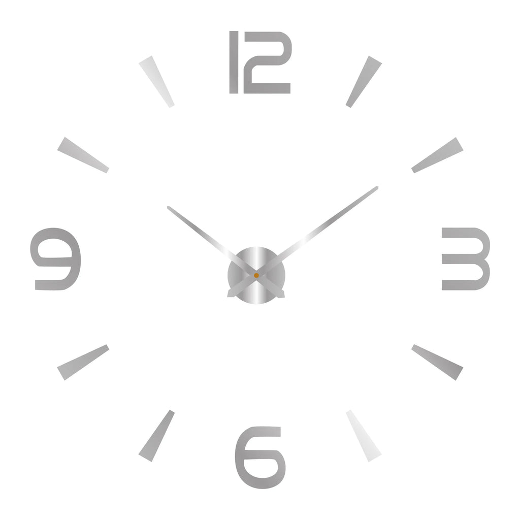 2023 Modern Design Large Wall Clock 3D DIY Quartz Clocks Fashion Watches Acrylic Mirror Stickers Living Room Home Decor Horloge