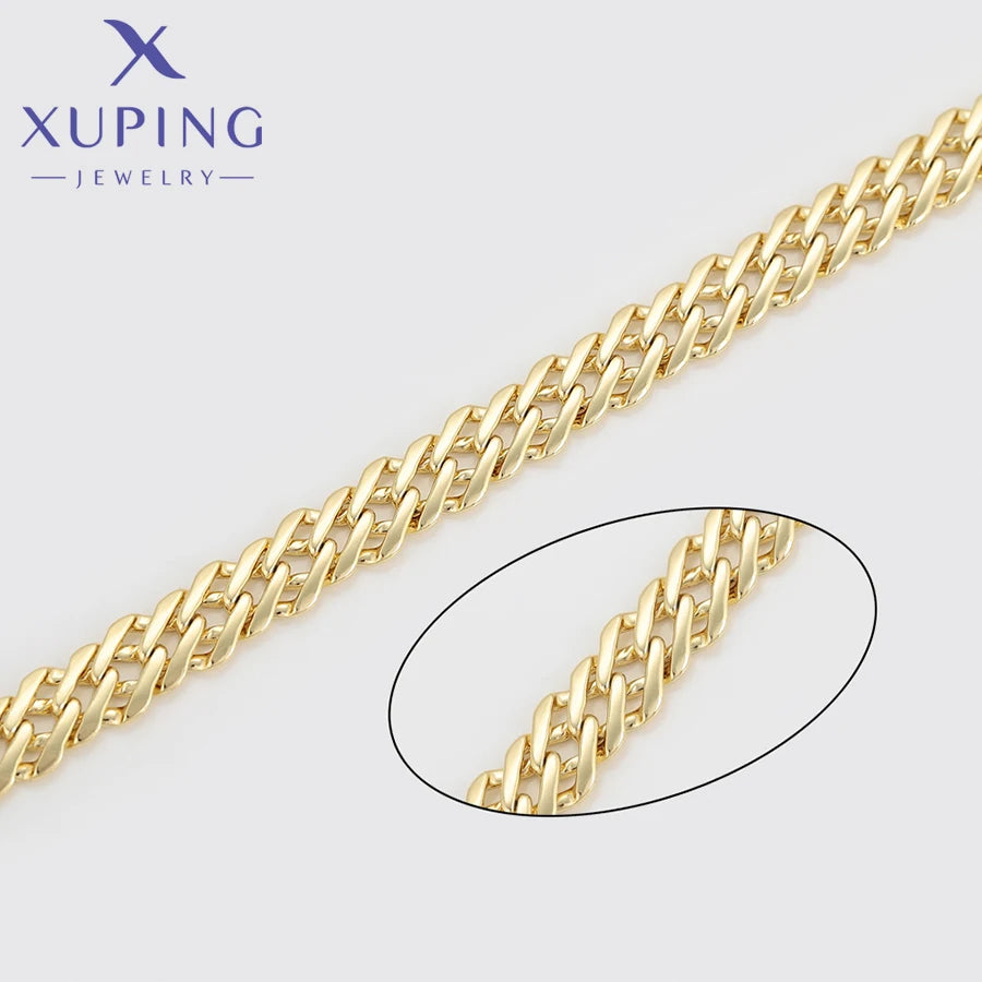 Xuping Jewelry Charm Fashion 50cm 60cm Romantic Pendant Necklace of Gold Color Women Exquisite Love Birthday Gift X001103702