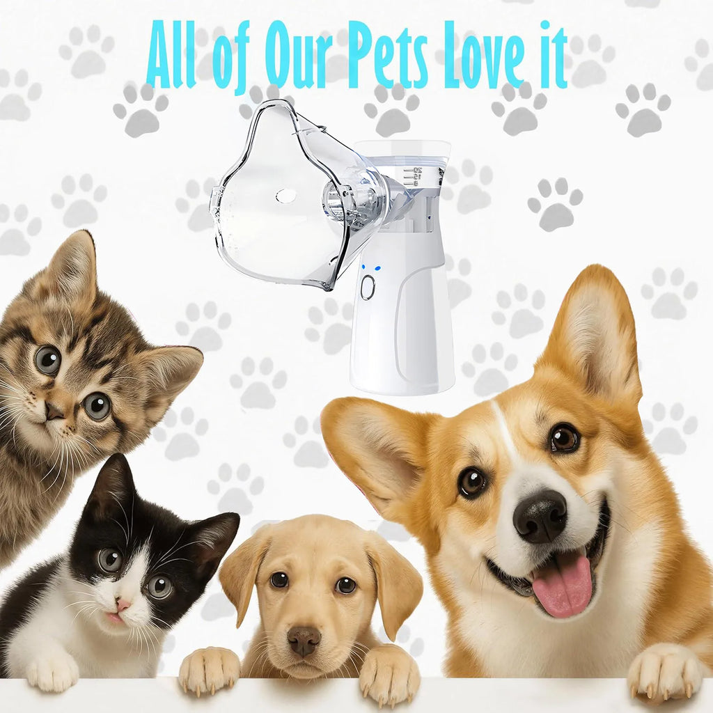 Veterinary Animals Aerosol Chamber Pet Asthma Inhaler Spacer Devices for Pet Cats Dogs Nebulizer