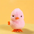 1Pc Cute Wind Up Plush Chicken Duck Toy Clockwork Jumping Chick Furry Animal Toy Kids Easter Party Favor Baby Gift
