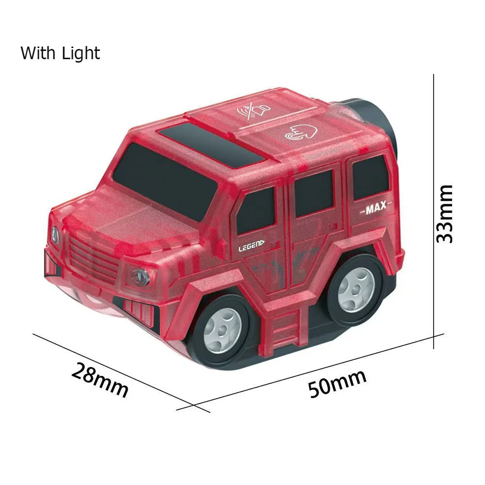 Plastic Magnetic Tracks Train Anti-gravity Intelligent Toy Railway Track Toys Smooth Steady Driving Magnetic Train Diecast Toy