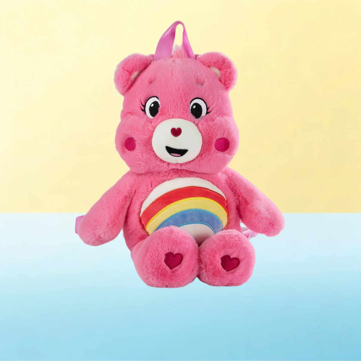 40cm Care Bears Plush Backpack Cute Cartoon Stuffed Bear Schoolbag Shoulder Bag Ideal Birthday & Early Education Gift for Kids