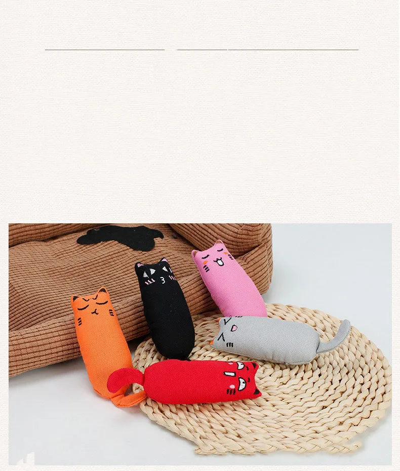 Pet newest plush toy cat toy rustling sound cat toy cat products toy kitten teeth grinding toys resistant to bite