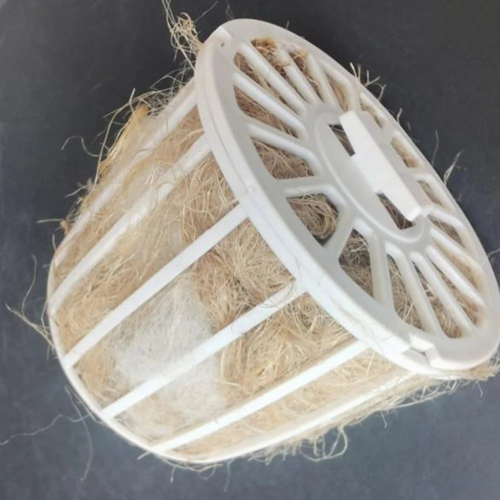 Nesting Material Pack Bird Accessories Easy Setup For Cages Mixed Hemp Silk Natural Nesting Options Reduces Nesting Waste