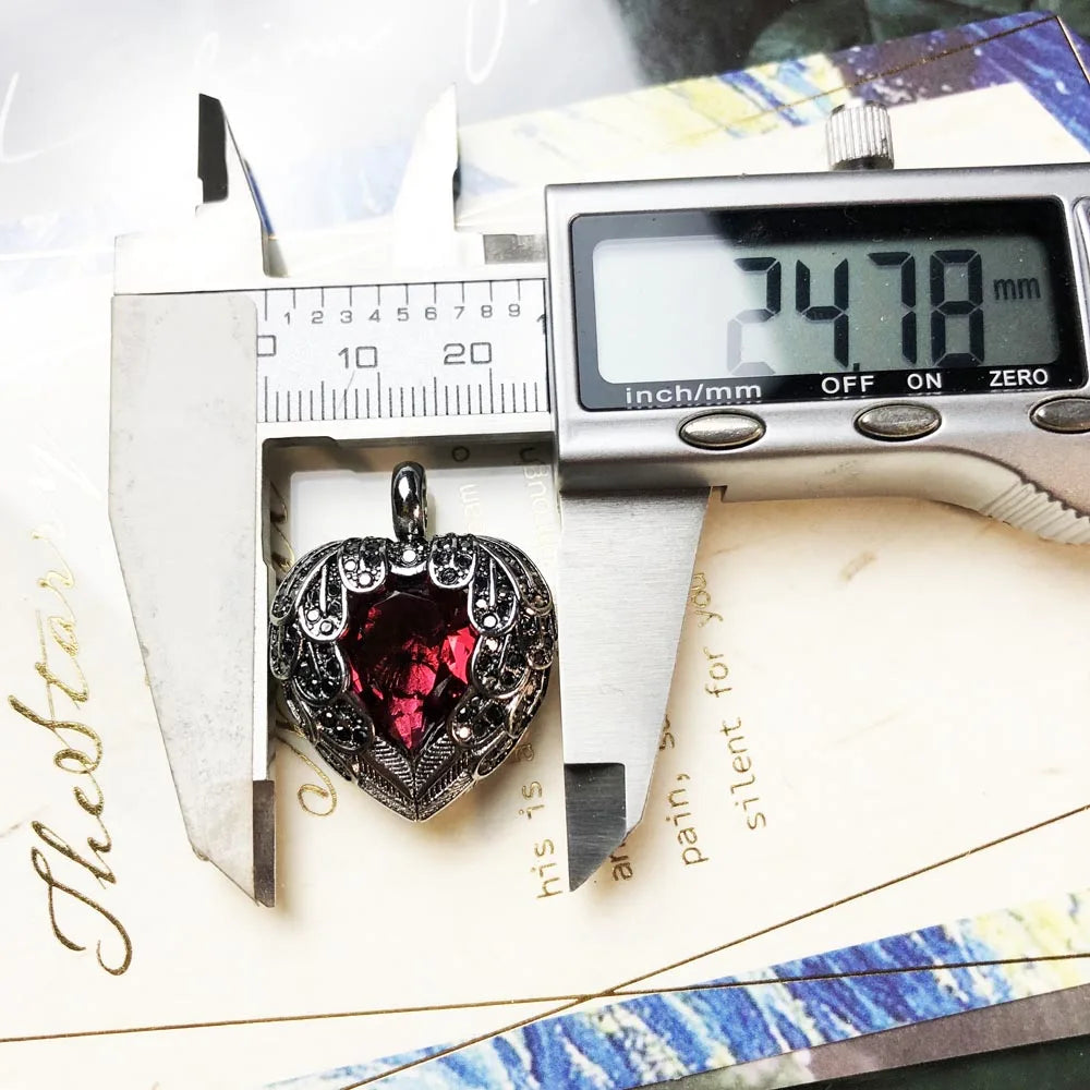 Pendant Key With Snake Winged Heart Summer Fine Jewelry Europe Accessorie 925 Sterling Silver Vintage Happiness Gift For Woman