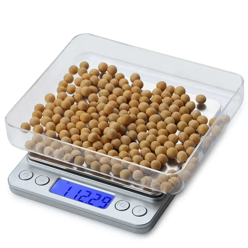 USB LCD Digital Jewelry 0.01g Mini Scale Smart Precision Electronic Pocket Portable Kitchen Food Scale Gram Weight Balance Scale