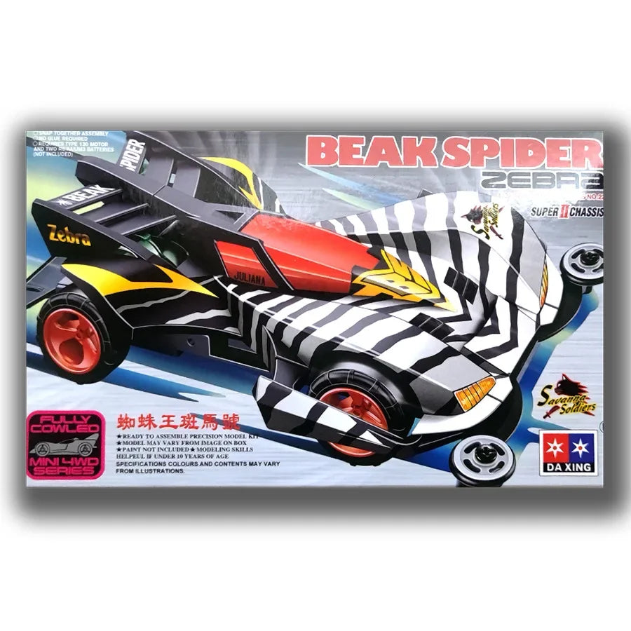 Mini-Auto Spider-König, Super-Modell-Auto Montiert Mit Einem Verhältnis Von 1/32, Die Klassische Spider-Rennspielzeug. Hotwheels