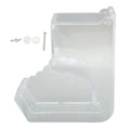 Hamster Food Feeder Automatic Transparent Large Capacity Acrylic Small Animal Food Dispenser for Guinea Pig Bird Rabbit