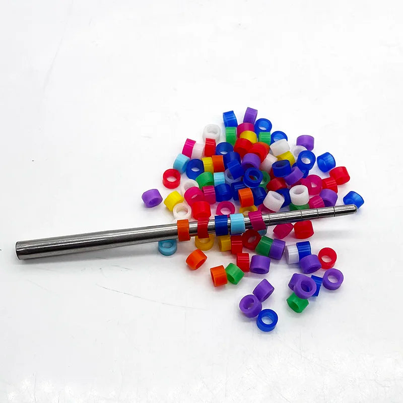100pcs Bird Ring Leg Bands for Parrot Finch Canary Gouldian Diameter 3mm 4mm 5mm 2mm Bird Foot Ring