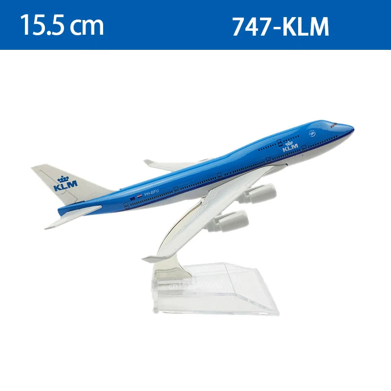 15CM 6inch Diecast Alloy 747 British Malaysia Airways B747 Airlines For Collection Friend Gift