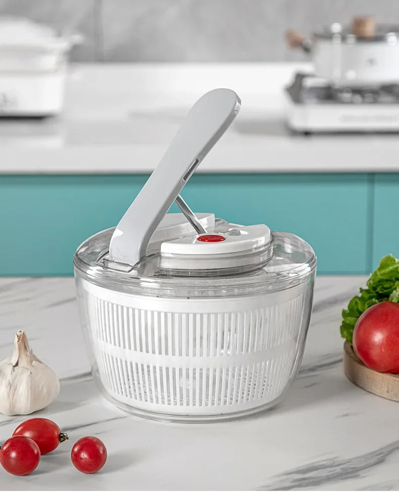 Vegetables Salad Spinner Lettuce Leaf Vegetable Dehydrator Multifunctional Vegetable Washer Salad Vegetable Dryer Mixer