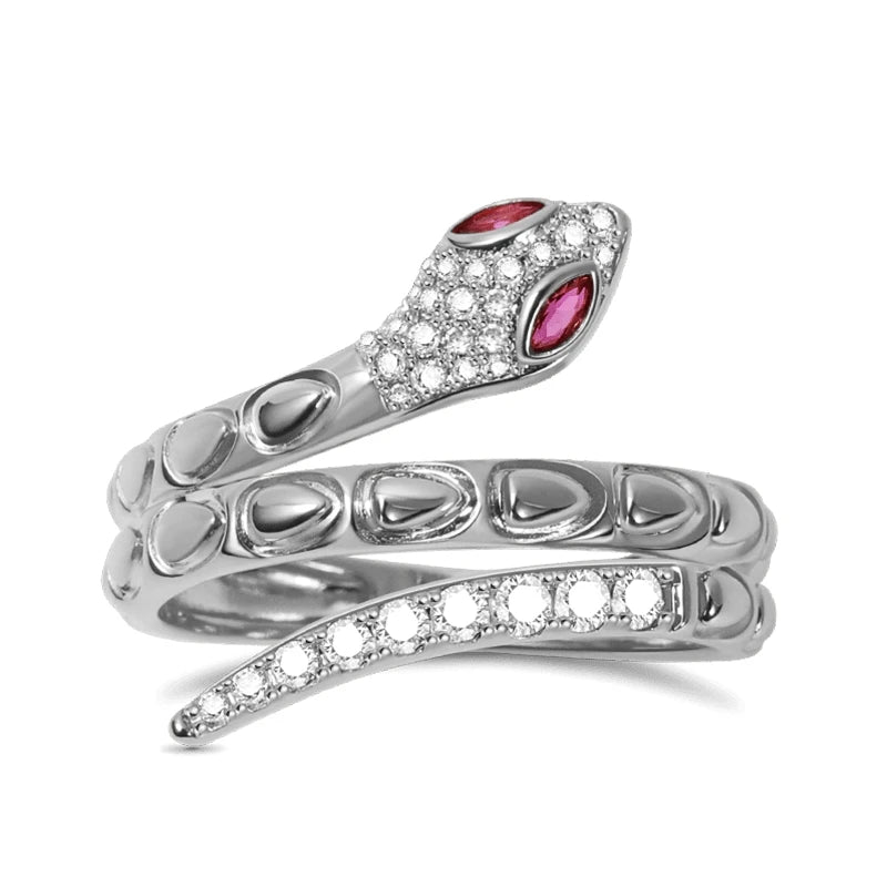 Christmas 925 Sterling Silver Crown Heart Flower Wing Zircon Sparkling Rings For Women Fine Jewelry wedding Anniversary Gifts