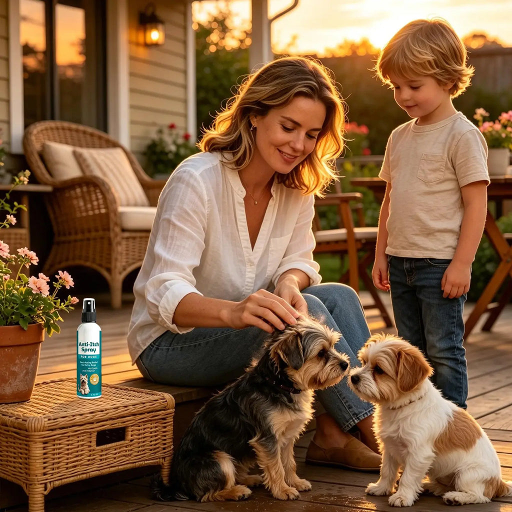 120ml Pet Irritation Relief Care Mist Puppy Skin Care Spray Dog Anti Itch Spray for Veterinary Daily Grooming Travel Indoor