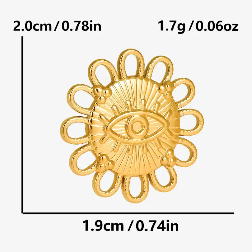 5Pcs/Lot Stainless Steel Sea Animal Starfish Cicada Shell Pendant Jewelry DIY Goth Sacred Heart Sunflower Heart подвеска Bulk