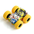 180° Flip Inertia Stunt Car Double‑Sided Drive Off‑Road Vehicle Friction Powered Collision Tumbling Toy Car Kid Interactive Play