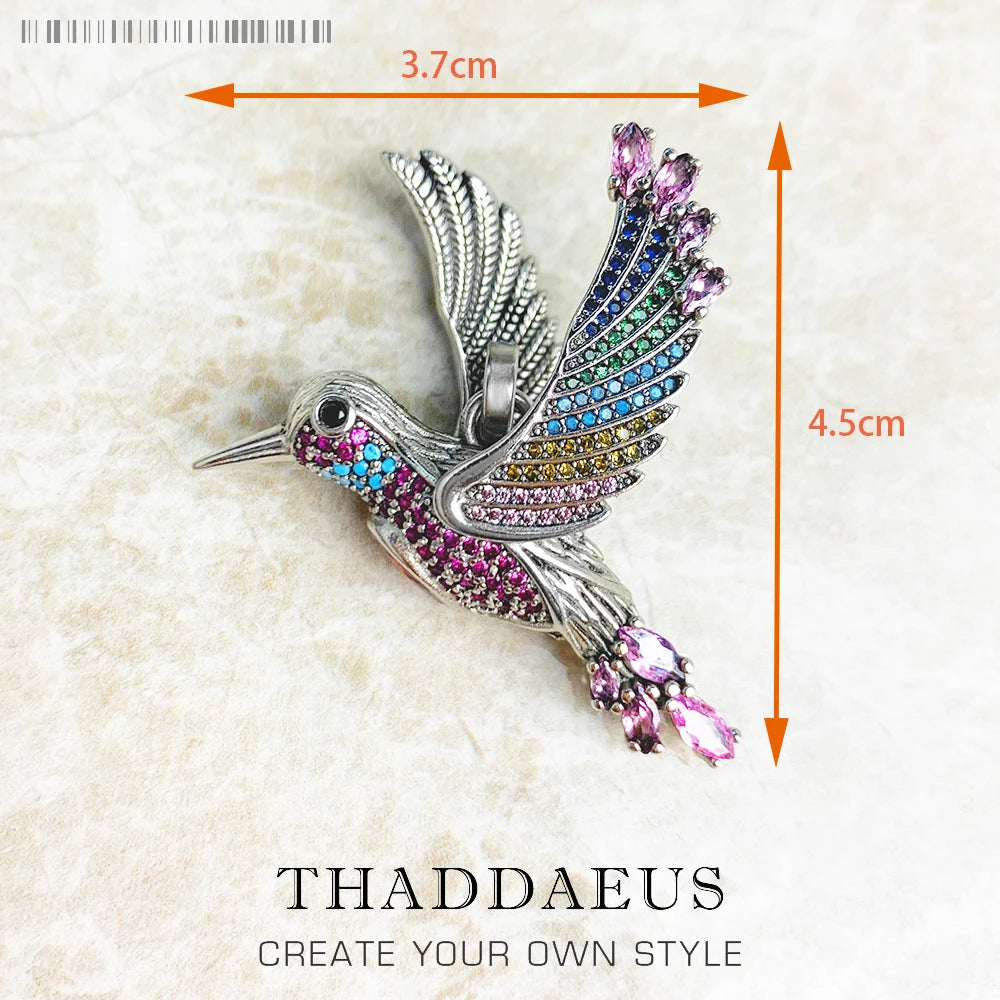 Pendant Pomegranate Tree Flower Bird Butterfly Dragonfly Cat Koala Brand New Jewelry Europe 925 Sterling Silver Gift For Woman