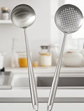 Stainless Steel Wok Spatula Metal kitchen utensils Slotted Turner Spoon Ladle Cooking Tools Utensil Set Kitchen Accessories