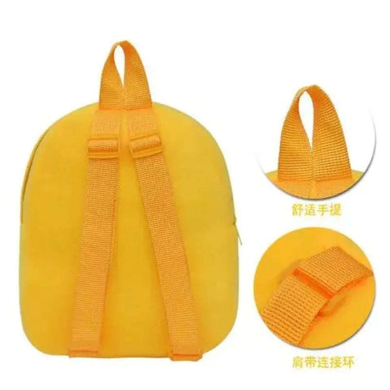 Pokemon Anime Cute Pikachu Plush Crossbody Bag Backpack Student School Supplies Creative Funny Kids Birthday Gifts