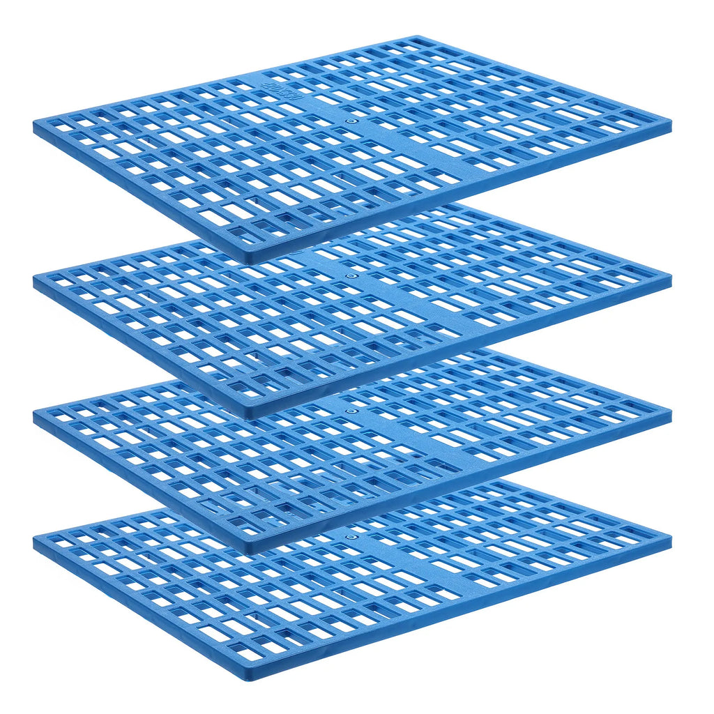 4Pcs Bunny Cage Mat Plastic Pet Foot Pads Rabbit Floor Mat Guinea Pig Cage Accessories Small Animal Foot Cushions