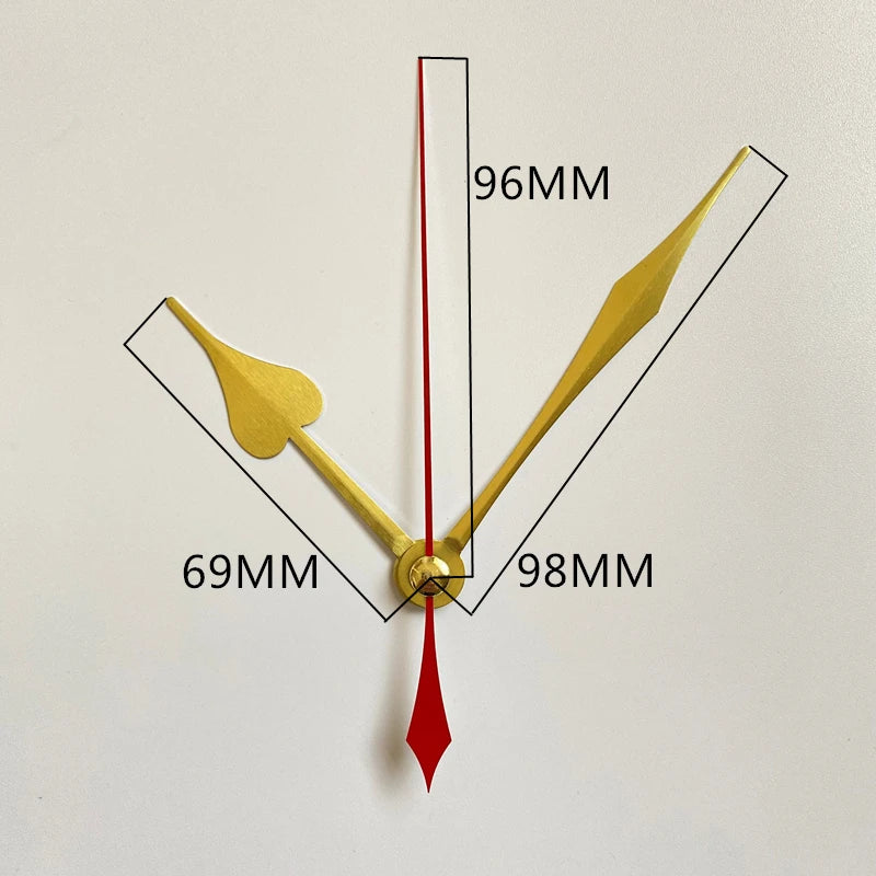 Wall Clock Hands Arms DIY Quartz Clock Movement Accessories Pointers Home Decor 10Sets