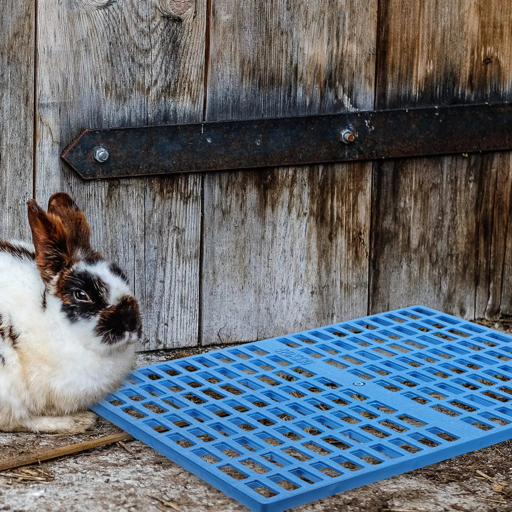4Pcs Bunny Cage Mat Plastic Pet Foot Pads Rabbit Floor Mat Guinea Pig Cage Accessories Small Animal Foot Cushions