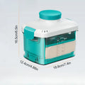 Home Tofu Press Efficient Use Plastic U Shaped Drip Tray Sealing Lid Tofu Presser Drainer for Home Kitchen Tofu Press