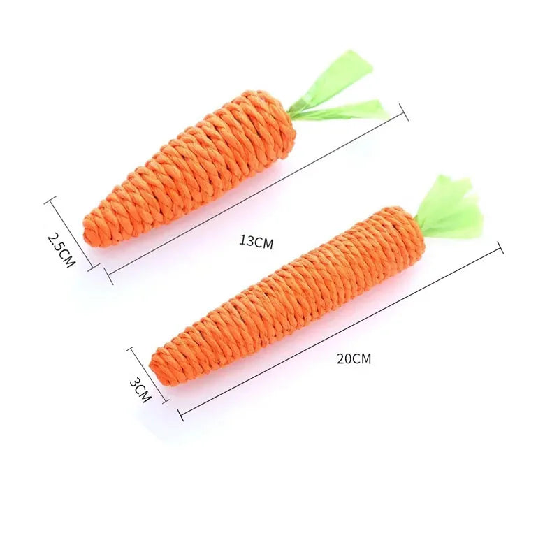 Pet Chew Toys For Ribbit Bunny Hamster Guinea Chinchillas Tooth Cleaning Molar Grinding Toys Pet Supplies