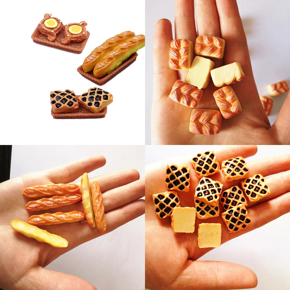 Miniature Food Drink Bottles Pretend Play Kitchen Game Party Toys
