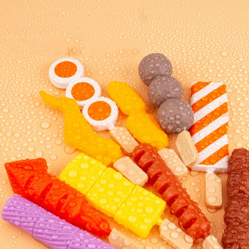 Kids Play House Barbecue Toy Set Kitchen Pretend Play Cooking Toys Simulation Food Cookware BBQ Kit Cosplay Game Gifts
