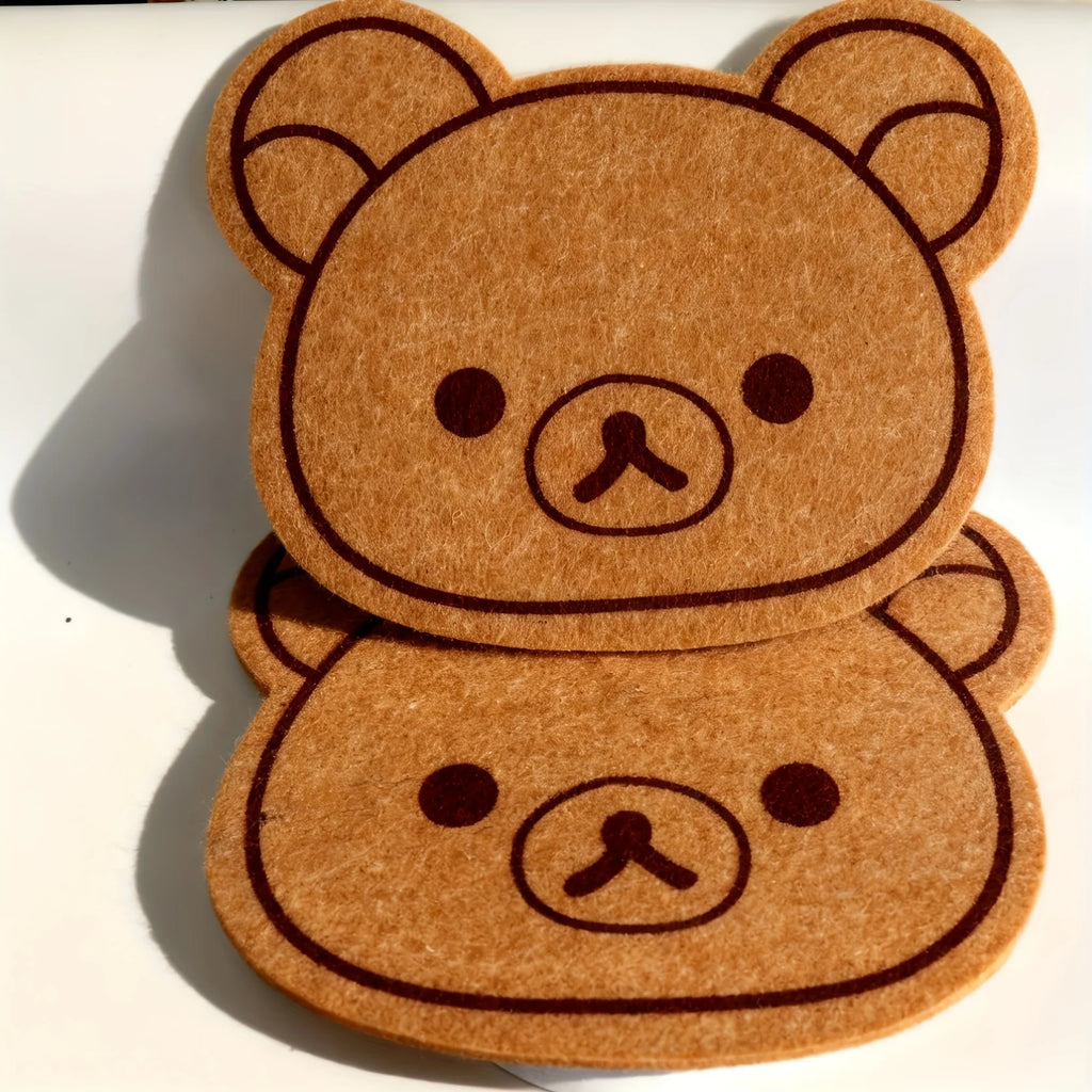 1pc Cute Bear Pin Board - Wall Mounted Bulletin Board, 0.5 Inch Thick Cloud Rubber Display Board for Office, Kids Room, Home