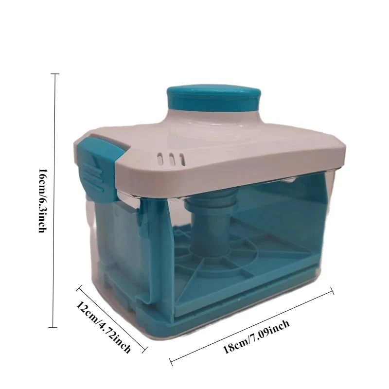 Home Tofu Press Efficient Use Plastic U Shaped Drip Tray Sealing Lid Tofu Presser Drainer for Home Kitchen Tofu Press