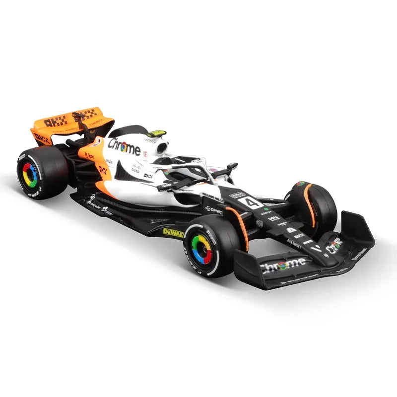 Bburago 1:43 McLaren F1 MCL38 2024 Miami GP Formula 1 Alloy Diecast Model Car #4 Lando Norris #81 Oscar Piastr Toy Gift