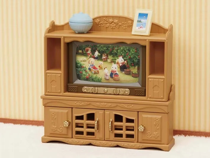 The new Japanese Sylvanian Families play house toy doll animal mini Kawaii Cute Doll Model Kids Toys Birthday Gifts For Girl
