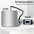 Electronic Platform Scale 50kg/2g High-precision Digital Scale Wired/Wireless Parcel Pet Express Zero/Tare Kitchen Weighing Tool